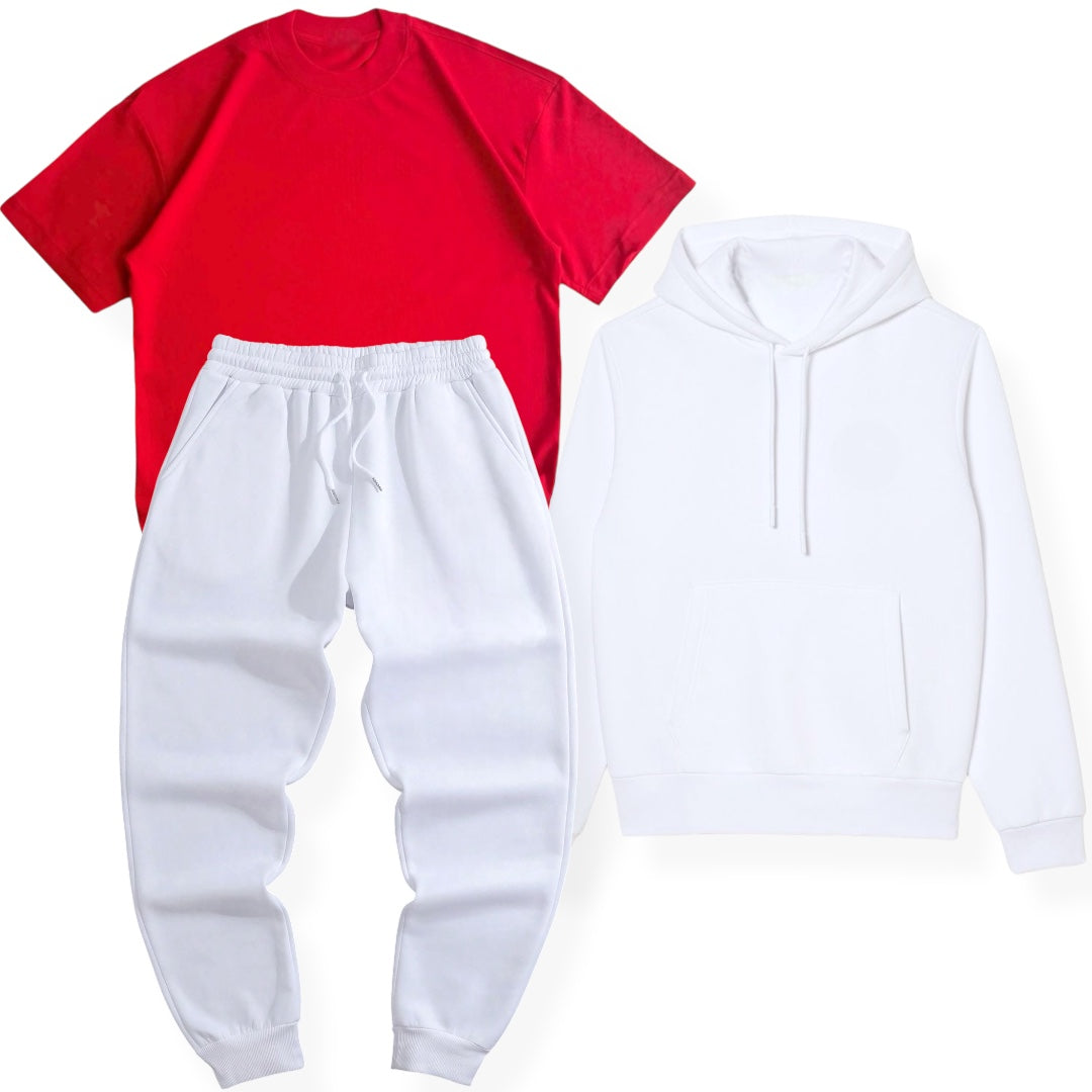 COMPRA 1 Y LEVATTE 3 - PANTALÓN + BUZO + CAMISETA OVERSIZE