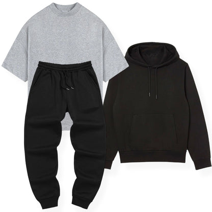 COMPRA 1 Y LEVATTE 3 - PANTALÓN + BUZO + CAMISETA OVERSIZE